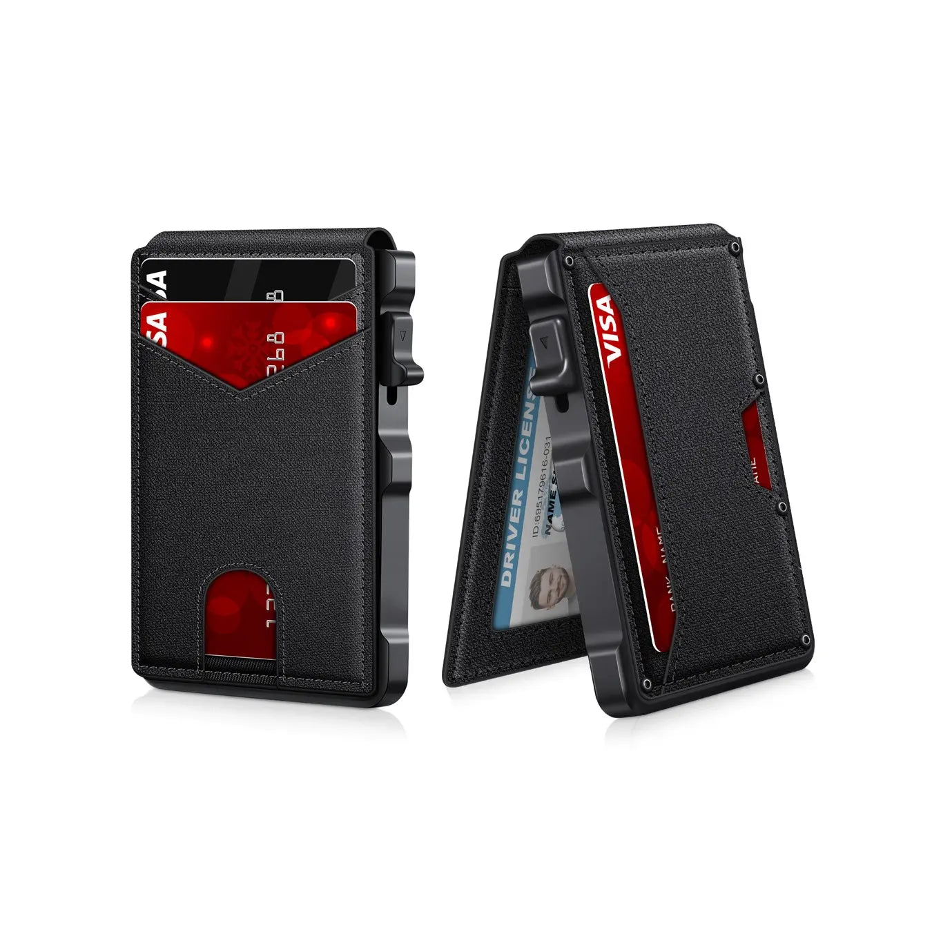Limited-Time Offer: Under $22 Each丨Ditch the Bulk with a Minimalist Pop-Up Wallet, Built-In Money Clip & Full RFID Protection