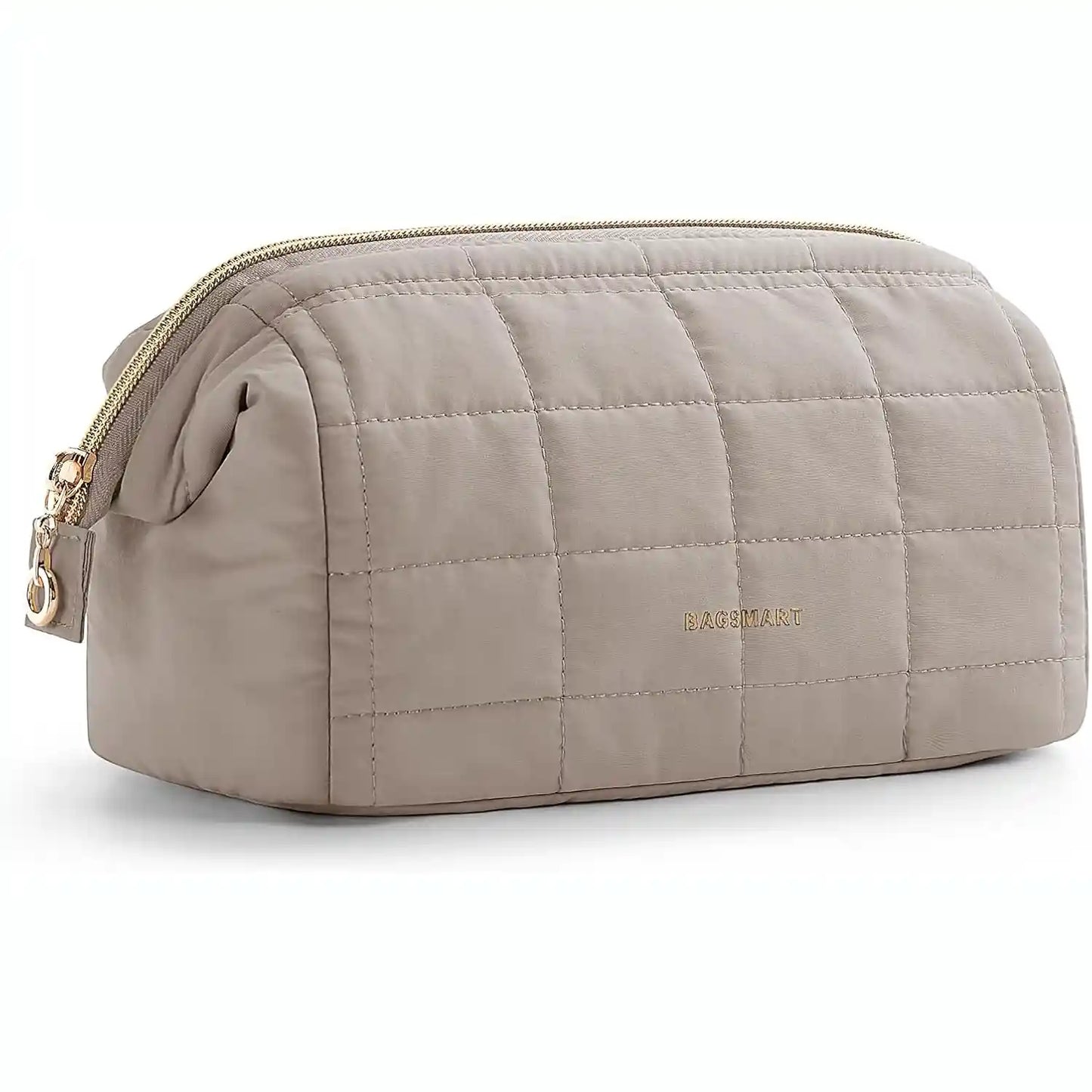 Puffy Makeup Bag - Wide-Open Design For Effortless Organization