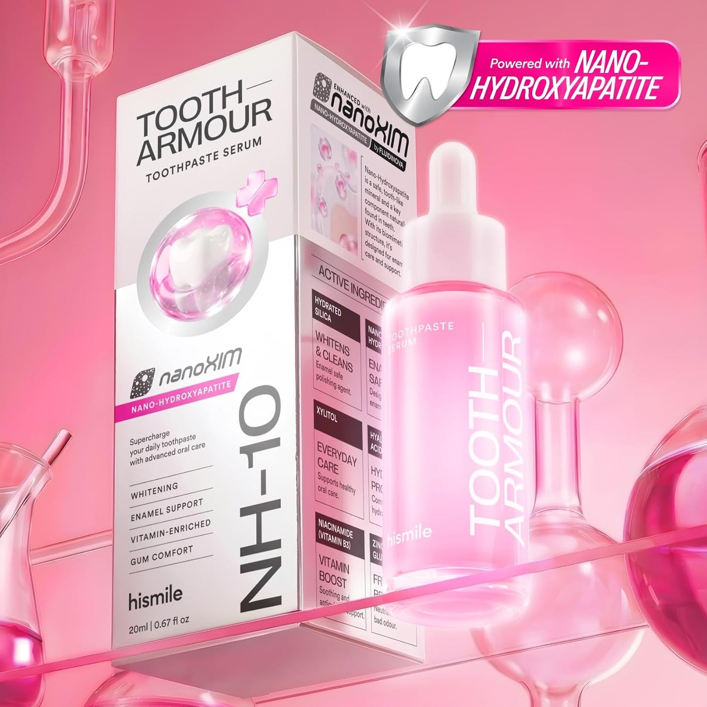 Toothpaste Serum - Nano Hydroxyapatite Mineral Care For Enamel Support