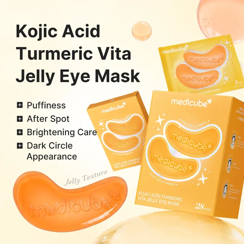 Jelly Eye Mask - Kojic Acid & Vitamin C Formula For Brighter-Looking Eyes