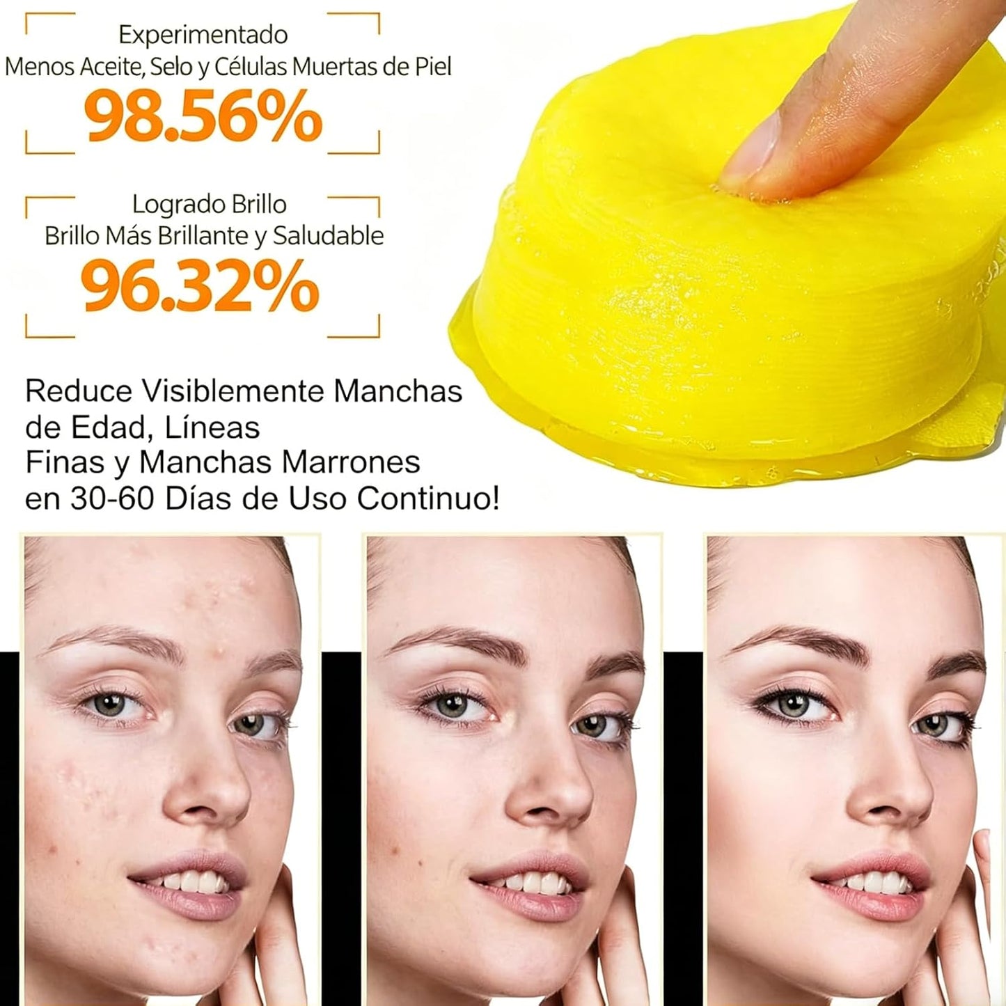Brightening Cleansing Pads - Turmeric & Kojic Acid Formula For Fresh-Looking Glow