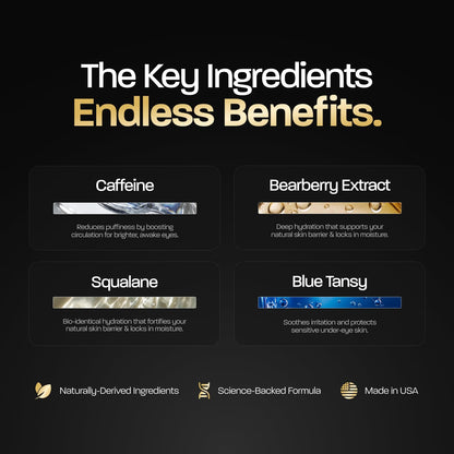 Under Eye Elixir - Brightening Peptide Formula For Refreshed Looking Eyes