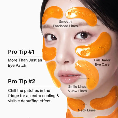 Jelly Eye Mask - Kojic Acid & Vitamin C Formula For Brighter-Looking Eyes