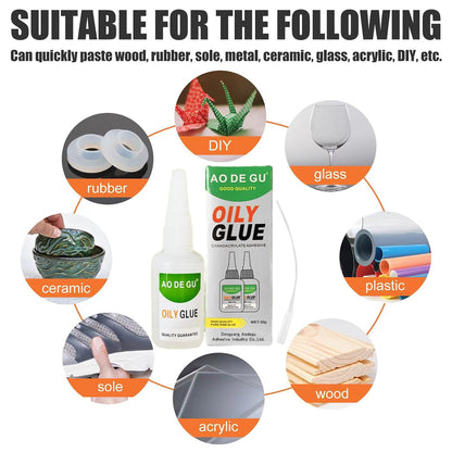 Fast-Setting CA Glue - Instant Strong Bond For Everyday Repairs