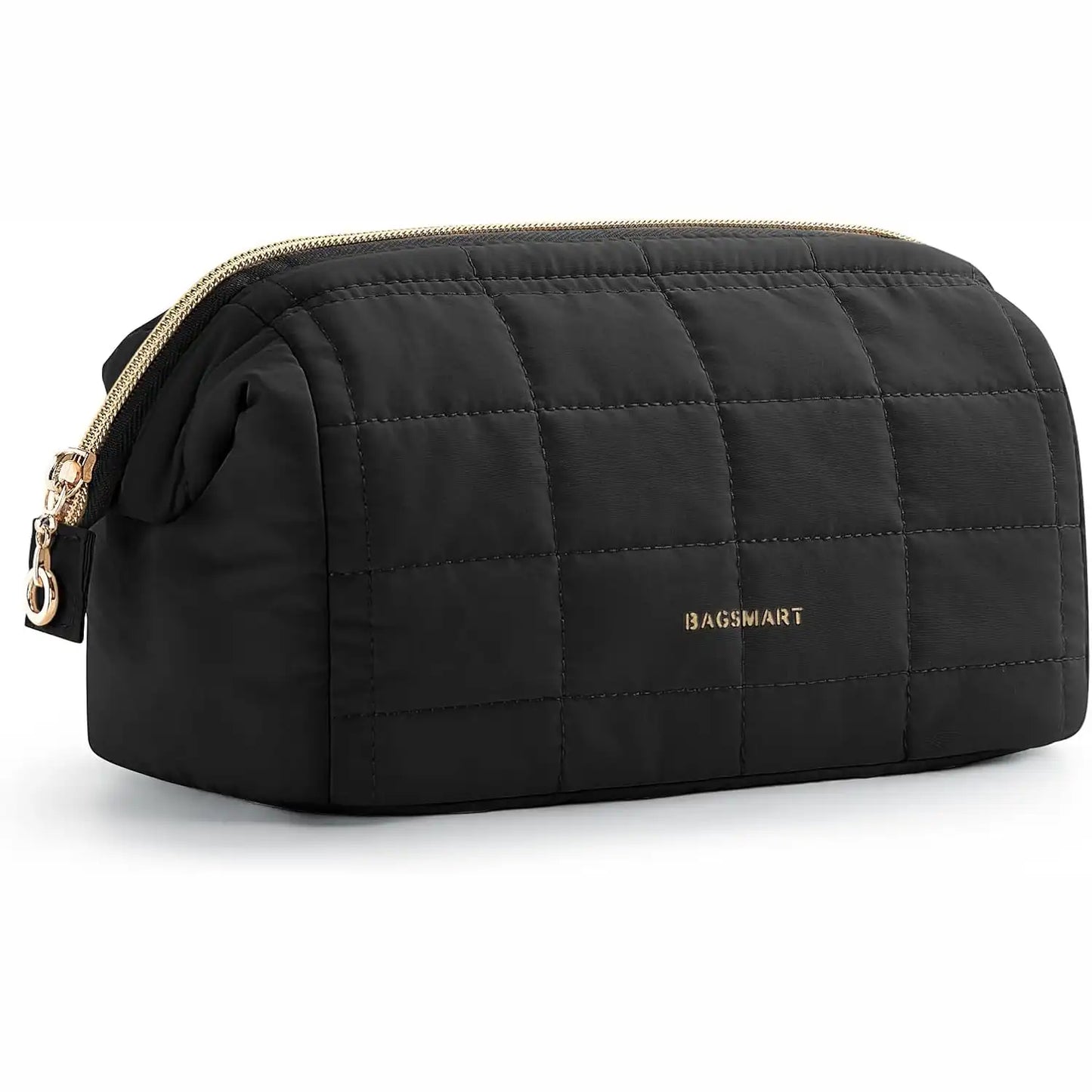 Puffy Makeup Bag - Wide-Open Design For Effortless Organization